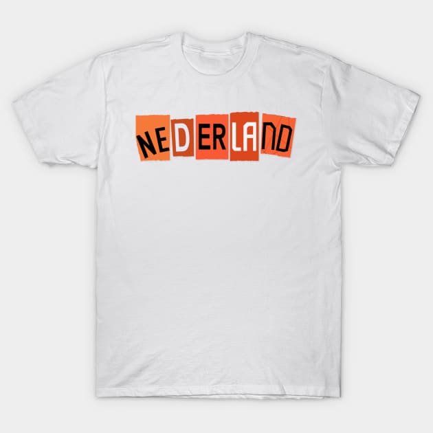 Nederland / Netherlands T-Shirt by scotmccormack